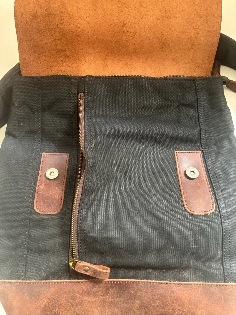 Ephiphanie leather Camera bag bag backpack